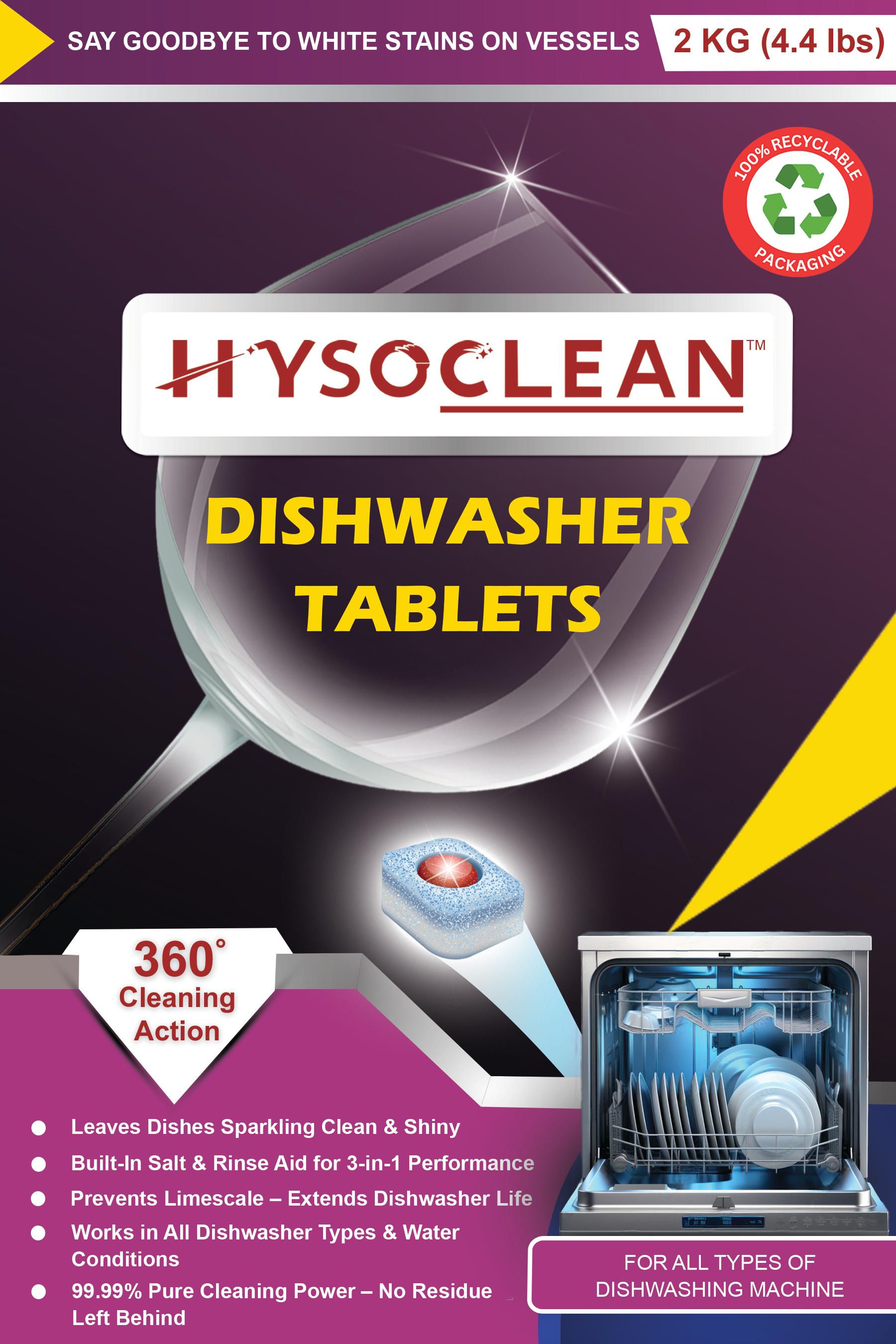 Hysoclean Dishwasher Tablets (Coming Soon)